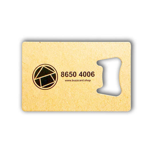 Squid Game Business Card Bottle Opener